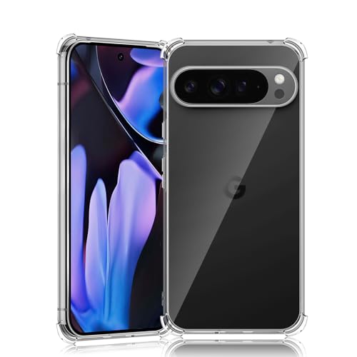 Yantree Schutzhülle Kompatibel mit Google Pixel 9 / Google Pixel 9 Pro Hülle, 360 Grad Stoßfest Kratzfest Transparent Handyhülle, Weiche TPU Silikon Dünne Case Cover für Google Pixel 9/9 Pro Yantree Schutzhülle Kompatibel mit Google Pixel 9 / Google Pixel 9 Pro Hülle, 360 Grad Stoßfest Kratzfest Transparent Handyhülle, Weiche TPU Silikon Dünne Case Cover für Google Pixel 9/9 Pro von Yantree