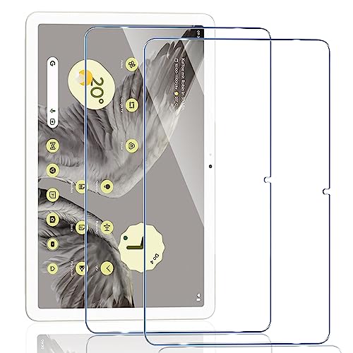Yanwom [2 Stück Schutzfolie für Google Pixel Tablet für Panzerglas, Blasenfrei, Anti-Kratzer 9H Härte Panzerglasfolie Anti-Staub HD Screen Protector, Anti-Fall Schutzglas von Yanwom