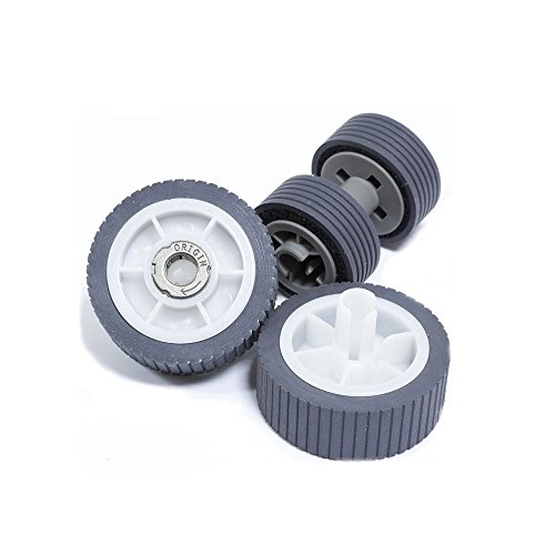 YANZEO® Scanner Pick Roller Set für Fujitsu ScanSnap iX500, iX500 Deluxe Teile Nr.: PA03656-0001 PA03656-0002 von Yanzeo