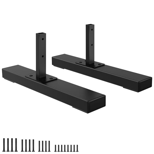 Metallfuß Standbeine für Vizio, exklusiv für Vizio P65-E1 P65-F1 P55-E1 TV-Modell, nicht für andere Modelle, Ersatz-TV-Ständerbeine mit Schrauben und Anleitung (evtl. nicht in deutscher Sprache) von Yaotieci