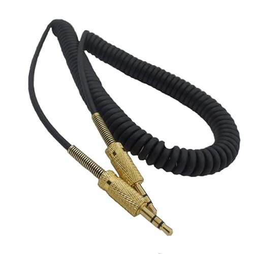 Yaowanguan Spiralkabel für Marshall Woburn/Marshall Woburn II Bluetooth Lautsprecher, schwarzes Ersatz Audiokabel mit vergoldeter Buchse, auf 1,5m/4.11fts ausziehbar Yaowanguan Spiralkabel für Marshall Woburn/Marshall Woburn II Bluetooth Lautsprecher, schwarzes Ersatz Audiokabel mit vergoldeter Buchse, auf 1,5m/4.11fts ausziehbar von Yaowanguan