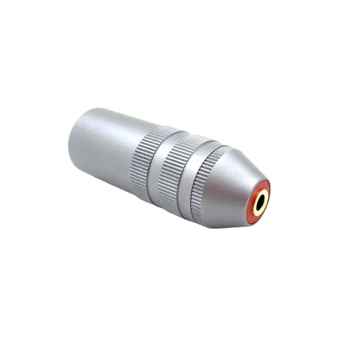 Yaowanguan XLR auf 3.5mm Symmetrische Adapter für Audioplayer/Leistungsverstärker,Stecker auf Buchse 4-Poliger Kupfer XLR Kopfhörer CD Hi-Fi Konverter Stecker von Yaowanguan