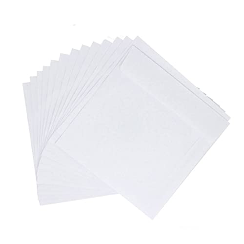 Yardenfun 100pcs Cd Tasche Cd Brieftasche DVD Lagerung Box Fall Cd Fall Cd Papier Tasche Video Lagerung Fall von Yardenfun