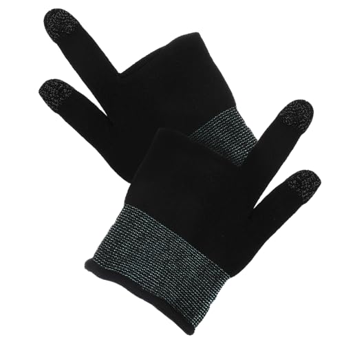 Yardenfun 1Paar Gaming Fingerhandschuhe Atmungsaktive Fingerhüllen für Mobile Spiele rutschfeste Schweißresistente Fingerhandschuhe für Besseres Spielerlebnis von Yardenfun