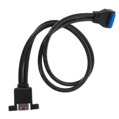 Yardenfun 1Satz USB Verlängerungskabel für Motherboard Panel Poliger Header Doppelte USB Buchse mit Stabiler Verschraubung für Sichere Verbindung für Desktop Pcs Einfache Yardenfun 1Satz USB Verlängerungskabel für Motherboard Panel Poliger Header Doppelte USB Buchse mit Stabiler Verschraubung für Sichere Verbindung für Desktop Pcs Einfache von Yardenfun
