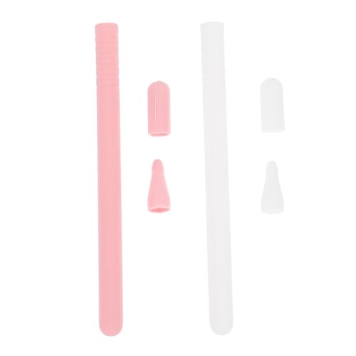Yardenfun 2 Sätze Apfel-Silikon-Stifthülle Fall für Stift Stylus-Stift-Haut Stifttasche Eingabestift Stylus-Hülle Stylus-Stift-Schutzhülle Stiftabdeckung Stylus-Stifthülle Kieselgel Yardenfun 2 Sätze Apfel-Silikon-Stifthülle Fall für Stift Stylus-Stift-Haut Stifttasche Eingabestift Stylus-Hülle Stylus-Stift-Schutzhülle Stiftabdeckung Stylus-Stifthülle Kieselgel von Yardenfun
