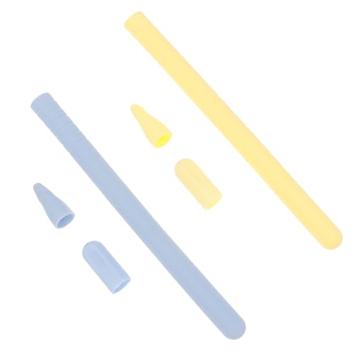 Yardenfun 2 Sätze Apfel-Silikon-Stifthülle Schutzcover für Stift Stylus-Stift-Haut Stylus-Stift-Schutzhülle Etui Fall für Stift Stylus-Stifthülle Silikonhülle für Eingabestift Kieselgel Yardenfun 2 Sätze Apfel-Silikon-Stifthülle Schutzcover für Stift Stylus-Stift-Haut Stylus-Stift-Schutzhülle Etui Fall für Stift Stylus-Stifthülle Silikonhülle für Eingabestift Kieselgel von Yardenfun