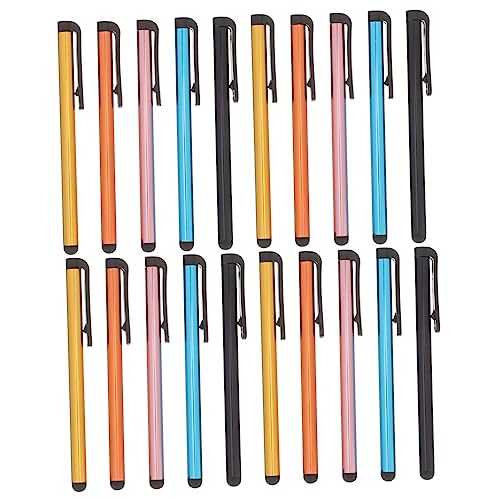 Yardenfun 20St Telefon Eingabestift Pen für Tablet Stift für Tablet Tablet-Stift Zeichnung tragbarer Bildschirmstift Bildschirmschreibstift bequemer Stylus-Stift Handy Kapazitiver Stift von Yardenfun