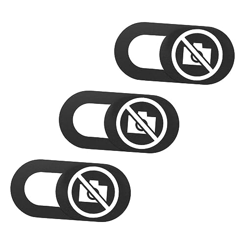 Yardenfun 3er-Pack Webcam-Abdeckung für Laptop-zubehör Sichtschutz-schiebeabdeckung Keine Foto-Kamera-Abdeckung für Tablet Handy Yardenfun 3er-Pack Webcam-Abdeckung für Laptop-zubehör Sichtschutz-schiebeabdeckung Keine Foto-Kamera-Abdeckung für Tablet Handy von Yardenfun