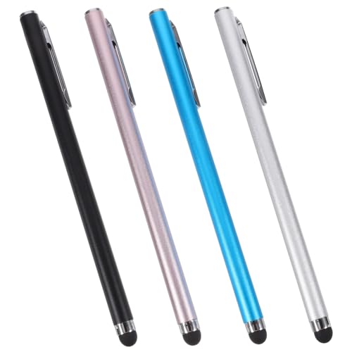 Yardenfun 4 Stück Kapazitiver Stift Stylus Tragbarer Bildschirmstift Kreativer Stylus Stift Tablet Präzisionsstift Bildschirm Touch Stift Praktische Bildschirmstifte von Yardenfun