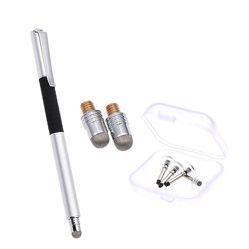 Yardenfun 2-in-1-kapazitiver Stylus-kit – 5-teiliges Touch-Pen-schreibwerkzeug Mit Faser- Und Silikonspitzen – Für Tablets Und Smartphones Yardenfun 2-in-1-kapazitiver Stylus-kit – 5-teiliges Touch-Pen-schreibwerkzeug Mit Faser- Und Silikonspitzen – Für Tablets Und Smartphones von Yardenfun