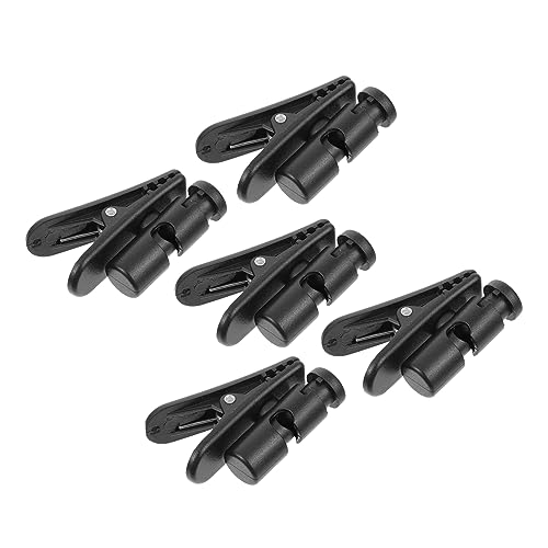 Yardenfun 5Stücke Kopfhörer Drahtclips Schwarz Praktische Klemmen für Headset Kabel Befestigen von Mikrofondrähten Kopfhörerkabeln an Kleidung oder Taschenriemen Yardenfun 5Stücke Kopfhörer Drahtclips Schwarz Praktische Klemmen für Headset Kabel Befestigen von Mikrofondrähten Kopfhörerkabeln an Kleidung oder Taschenriemen von Yardenfun