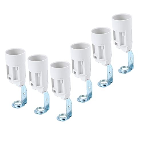 Yardenfun 6Stücke Candelabra Sockeladapter Schraubfassung für Glühbirnen Robuste Lampenbuchsen für Einfache Installation und Vielseitige Beleuchtungslösungen Yardenfun 6Stücke Candelabra Sockeladapter Schraubfassung für Glühbirnen Robuste Lampenbuchsen für Einfache Installation und Vielseitige Beleuchtungslösungen von Yardenfun