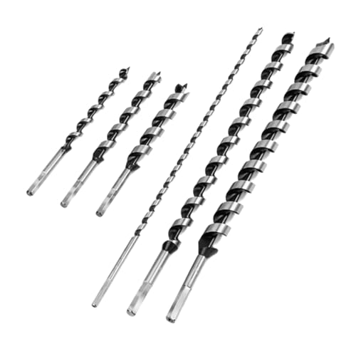 Yardenfun 6Stücke Teiliges Holzbohrer Sechskant Spiralbohrer für Präzises Bohren Hartholz und Weichholz Effiziente Lochsäge für Holzarbeiten Yardenfun 6Stücke Teiliges Holzbohrer Sechskant Spiralbohrer für Präzises Bohren Hartholz und Weichholz Effiziente Lochsäge für Holzarbeiten von Yardenfun