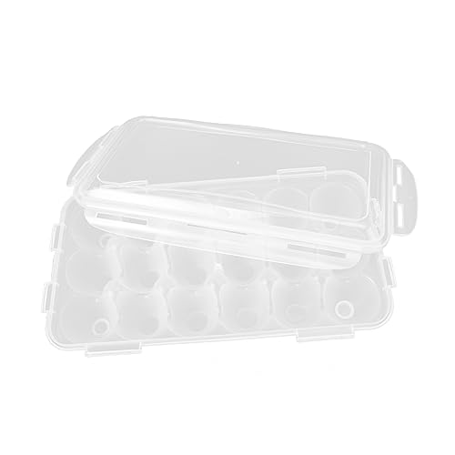 Yardenfun Eierhalter-Box tragbare Haushalts-Eieraufbewahrung Antikollisions-Design für Kühlschrank Gefrierschrank Küche von Yardenfun