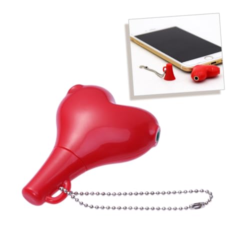 Yardenfun Herzförmiger Kopfhörersplitter Audio Adapter für Sharing Kompatibel mit Smartphones Playern Pcs Rotes Design für Kopfhörer Gleichzeitig Yardenfun Herzförmiger Kopfhörersplitter Audio Adapter für Sharing Kompatibel mit Smartphones Playern Pcs Rotes Design für Kopfhörer Gleichzeitig von Yardenfun