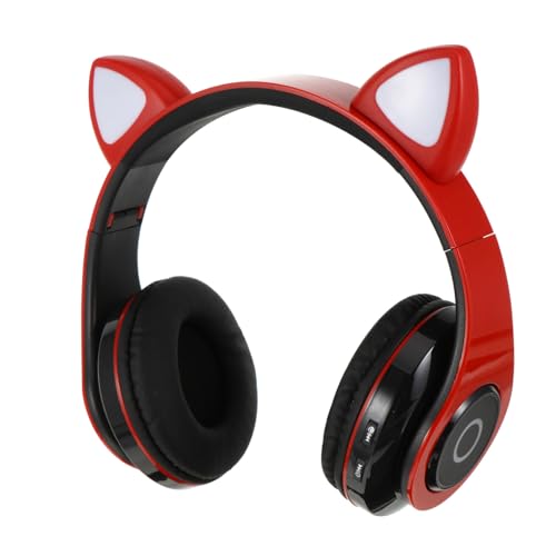 Yardenfun Kabelloses Katzenohren Headset in Farbwechsel Stereo Kopfhörer Mit Hochwertigem Chip Für Gaming Multimedia Bequemes Mit Dicken Ohrpolstern von Yardenfun