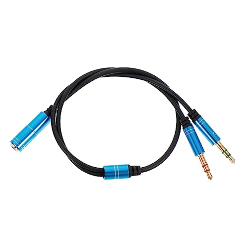 Yardenfun Mikrofon Audio Splitter Kabel für Kopfhörer Klinkenstecker Adapter Doppelter Audio für PC Laptop Kompatibel mit Headsets Langlebig Widerstandsfähig Yardenfun Mikrofon Audio Splitter Kabel für Kopfhörer Klinkenstecker Adapter Doppelter Audio für PC Laptop Kompatibel mit Headsets Langlebig Widerstandsfähig von Yardenfun