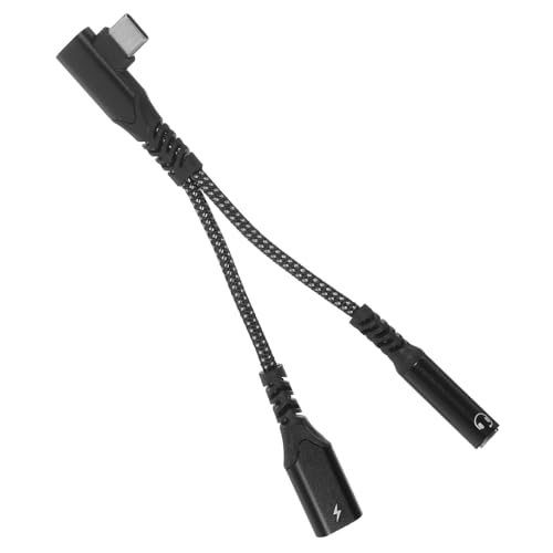 Yardenfun USB C Audio Adapter mit Schnellladung C Kopfhörer Adapter für Gleichzeitige Audio Ladefunktion Kompatibel mit Smartphones Tablets Yardenfun USB C Audio Adapter mit Schnellladung C Kopfhörer Adapter für Gleichzeitige Audio Ladefunktion Kompatibel mit Smartphones Tablets von Yardenfun