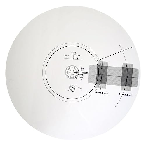 Yardenfun Vinyl Kalibrierungswerkzeug Einstellbare Schallplatten Tonabnehmer Ausrichtungs Matte für Präzise Aufnahme Geschwindigkeitsprüfung Antirutsch Design Yardenfun Vinyl Kalibrierungswerkzeug Einstellbare Schallplatten Tonabnehmer Ausrichtungs Matte für Präzise Aufnahme Geschwindigkeitsprüfung Antirutsch Design von Yardenfun
