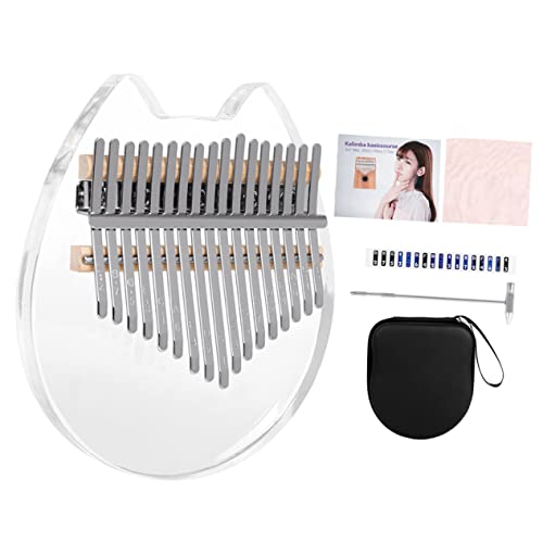Yardwe 1 Satz Daumen Anfänger Schoß tragbares Musikinstrument Fingerklavier Kalimba Handklavier Fingerklavier-Instrument Fingerklavier für Erwachsene Klavier Klavier Stoff Transparent Yardwe 1 Satz Daumen Anfänger Schoß tragbares Musikinstrument Fingerklavier Kalimba Handklavier Fingerklavier-Instrument Fingerklavier für Erwachsene Klavier Klavier Stoff Transparent von Yardwe