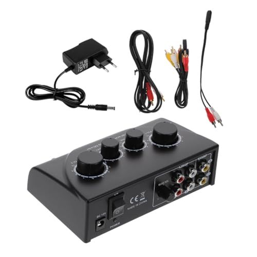 Yardwe 1 Satz Doppelmikrofone für den Mixer Karaoke-Ausrüstung Mikrofon-Mixer Audiokabel für Mikrofon Karaoke-Sound-Mixer Mikrofoneingänge Mixer Karaoke-Zubehör Karaoke-Mixer Abs Schwarz Yardwe 1 Satz Doppelmikrofone für den Mixer Karaoke-Ausrüstung Mikrofon-Mixer Audiokabel für Mikrofon Karaoke-Sound-Mixer Mikrofoneingänge Mixer Karaoke-Zubehör Karaoke-Mixer Abs Schwarz von Yardwe