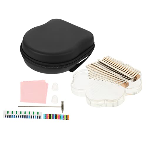 Yardwe 1 Satz Kristall-daumen Instrument Musikspielzeug Mbira Fingerklavier Finger-daumen-klavier Fingerdaumklavier Für Erwachsene Tragbares Daumenklavier Handklavier von Yardwe