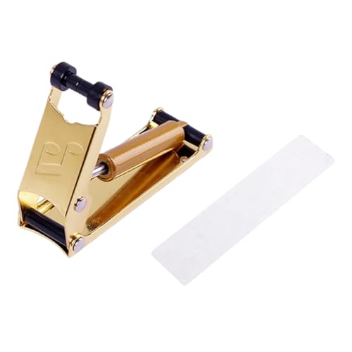 Yardwe 1 Satz Puffer Hackbrett Klavier Slow Fall Gerät Klavierzubehör Klavierständer USB Fußpedal Fallboard Verriegelung Klaviertastaturständer Slow Fall Gerät Verzögerer Goldener Stahl von Yardwe