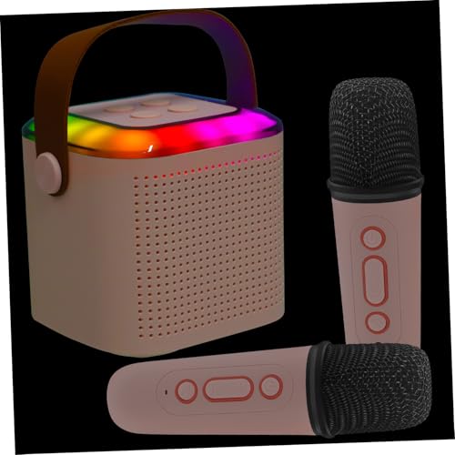 Yardwe 1 Satz tragbarer Mikrofonlautsprecher winzig tragbares Mikrofon Blau Mini-Lautsprecher für unterwegs Karaoke-Lautsprecher mit Mikrofon kleiner Lautsprecher Abs Rosa Yardwe 1 Satz tragbarer Mikrofonlautsprecher winzig tragbares Mikrofon Blau Mini-Lautsprecher für unterwegs Karaoke-Lautsprecher mit Mikrofon kleiner Lautsprecher Abs Rosa von Yardwe