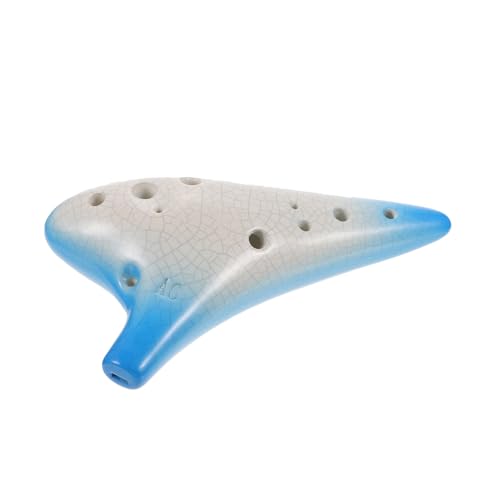Yardwe 1 Set Ocarina Instrument Anfänger D Musical Flöte Musik Liebhaber Blau Ton Yardwe 1 Set Ocarina Instrument Anfänger D Musical Flöte Musik Liebhaber Blau Ton von Yardwe