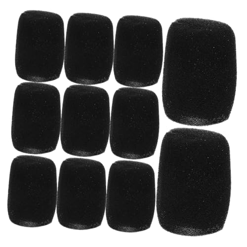 Yardwe 12 Pcs Mikrofon Schild Schwarz Mikrofon Ersatz Kopf Mikrofon Grille Mesh Mikrofon Zubehör Schwamm Yardwe 12 Pcs Mikrofon Schild Schwarz Mikrofon Ersatz Kopf Mikrofon Grille Mesh Mikrofon Zubehör Schwamm von Yardwe