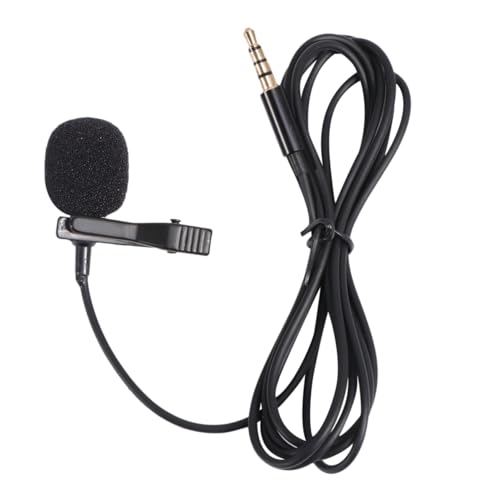 Yardwe 1Pc Telefon Mikrofon Krawatte Clip Mic Telefon Karaoke Mic Mikrofon Mit Clip Mic Mit Clip Schwarz Yardwe 1Pc Telefon Mikrofon Krawatte Clip Mic Telefon Karaoke Mic Mikrofon Mit Clip Mic Mit Clip Schwarz von Yardwe
