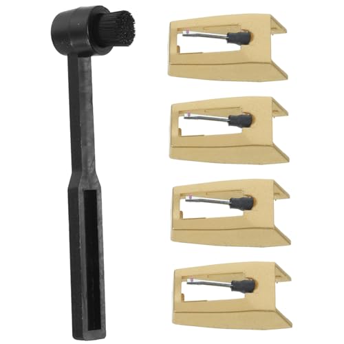 Yardwe 1Satz Ersatznadel Teilig Reinigungsbürste Leichtes Design Kompatibel Mit Vintage Plattenspielern Einfach Zu Installieren von Yardwe