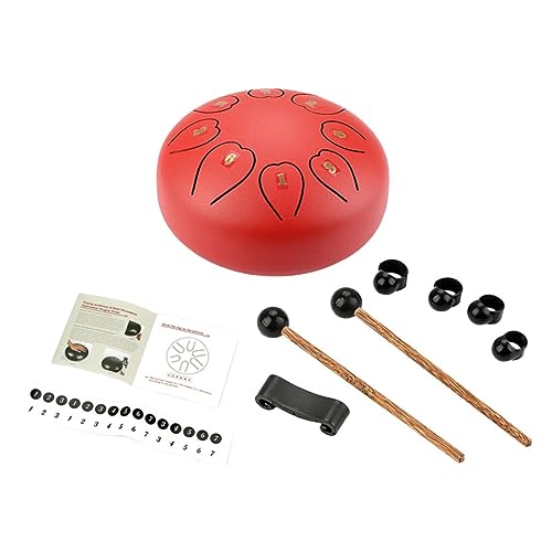 Yardwe 1Satz Metallzungentrommel Zungentrommel Für Musikleistungen Hochwertiges Percussion Instrument Für Yoga Klangheilung Und Freizeitgestaltung Robuste Und Langlebige Trommel von Yardwe