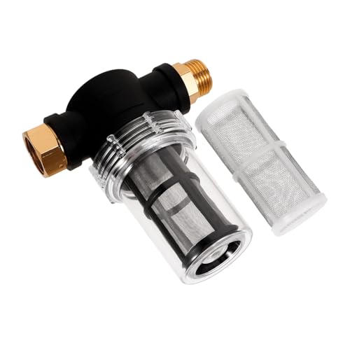 Yardwe 1Satz Wasserfilter für Hochdruckreiniger Transparentes Design Effektiver Vorfilter für Gartenschlauch Schützt Ablagerungen und Verunreinigungen Yardwe 1Satz Wasserfilter für Hochdruckreiniger Transparentes Design Effektiver Vorfilter für Gartenschlauch Schützt Ablagerungen und Verunreinigungen von Yardwe