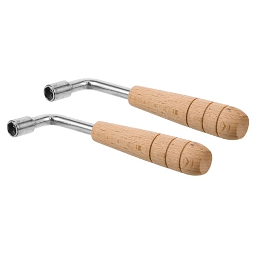 Yardwe 2 Stück Harfenschlüssel Musikalischer Dreh Professioneller Harfen Stimmadapter Stimmgeräte Lyra Automatische Harfe Akustischer Spanner Griff Saiten Hackbrett Harfen Yardwe 2 Stück Harfenschlüssel Musikalischer Dreh Professioneller Harfen Stimmadapter Stimmgeräte Lyra Automatische Harfe Akustischer Spanner Griff Saiten Hackbrett Harfen von Yardwe