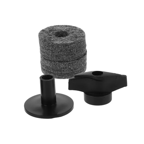 Yardwe 2 Stücke Mondgele für Schlagzeug Beckenfilze Trommelfilzauflage Becken Ärmel High-Hat-Becken Trommelschlüssel Beckenklemme Zubehör für Trommeln Plastik Black Yardwe 2 Stücke Mondgele für Schlagzeug Beckenfilze Trommelfilzauflage Becken Ärmel High-Hat-Becken Trommelschlüssel Beckenklemme Zubehör für Trommeln Plastik Black von Yardwe