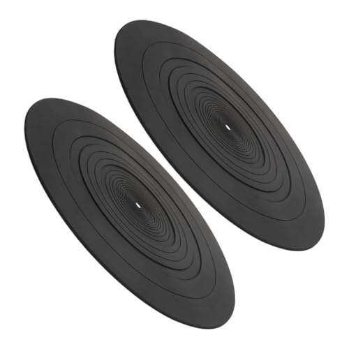 Yardwe 2Stücke Silikon Rutschfeste Vinyl Schutzmatte Antistatisch Für Schallplatten Zubehör Yardwe 2Stücke Silikon Rutschfeste Vinyl Schutzmatte Antistatisch Für Schallplatten Zubehör von Yardwe