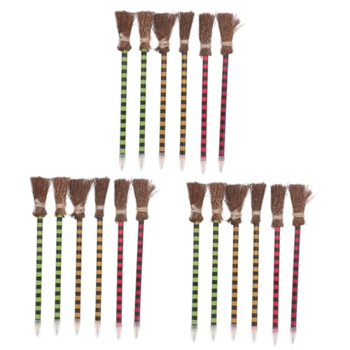 Yardwe 3 Sätze Hexenbesen-bleistift Party Bleistifte Zauberstab Mini Favorisieren Kleinkinder Zaubererstifte Lustig Besen-halloween Artikel Groß Buche 6 Stück * 3 Yardwe 3 Sätze Hexenbesen-bleistift Party Bleistifte Zauberstab Mini Favorisieren Kleinkinder Zaubererstifte Lustig Besen-halloween Artikel Groß Buche 6 Stück * 3 von Yardwe