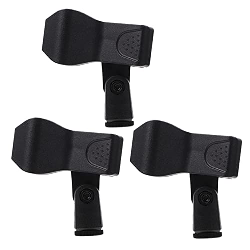 Yardwe 3 Stück Mikrofon-Clip zuverlässige Mikrofonklemme Universal-Mikrofonstativ-Clip für Mikrofonständer Mikrofonclips einstellbar Clip zur Mikrofonhalterung Mikrofon Zubehör Plastik Yardwe 3 Stück Mikrofon-Clip zuverlässige Mikrofonklemme Universal-Mikrofonstativ-Clip für Mikrofonständer Mikrofonclips einstellbar Clip zur Mikrofonhalterung Mikrofon Zubehör Plastik von Yardwe