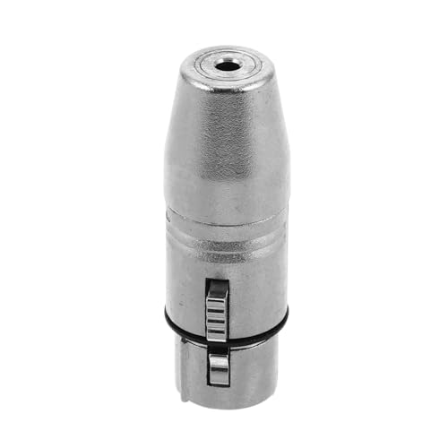 Yardwe 3 Umleiten der weiblichen Kopf des Bauern XLR-Adapter weiblich auf weiblich Aux-Buchse auf Buchse-Adapter XLR-Buchsenanschlusskabel trs zu xlr Zinklegierung Silver Yardwe 3 Umleiten der weiblichen Kopf des Bauern XLR-Adapter weiblich auf weiblich Aux-Buchse auf Buchse-Adapter XLR-Buchsenanschlusskabel trs zu xlr Zinklegierung Silver von Yardwe