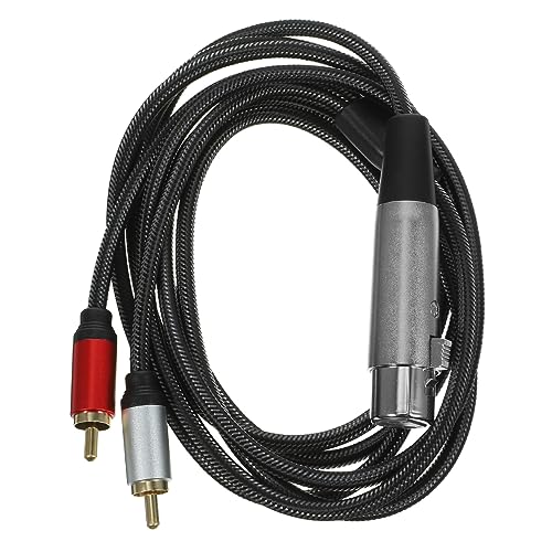 Yardwe 3 Zu Lotus Line Mikrofone Xlr Audiokabel Mikrofonkabel Audiogerätekabel Audio Splitter Stecker Auf Dual Xlr Stecker Audiokabel Signal Patchkabel Verzinnter Kupferdraht von Yardwe