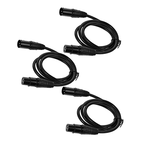 Yardwe 3Stücke Xlr Adapterkabel Teiliges Geflochtene Abschirmung für Mikrofon und Soundkonsolen Flexibles und Langlebiges Xlr Stecker Buchse Kabel für Bühnenlicht Yardwe 3Stücke Xlr Adapterkabel Teiliges Geflochtene Abschirmung für Mikrofon und Soundkonsolen Flexibles und Langlebiges Xlr Stecker Buchse Kabel für Bühnenlicht von Yardwe