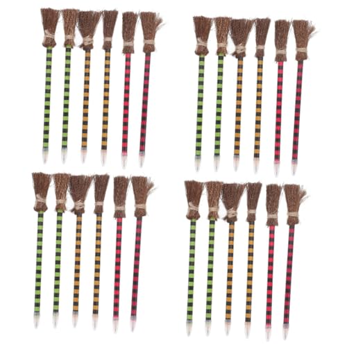 Yardwe 4 Sätze Hexenbesen-bleistift Farbe Halloween -dekorationen Malen Zaubererstifte Halloween-partygeschenke Bleistifte Kleinkinder Besenschreibstift Buche 6 Stück * 4 Yardwe 4 Sätze Hexenbesen-bleistift Farbe Halloween -dekorationen Malen Zaubererstifte Halloween-partygeschenke Bleistifte Kleinkinder Besenschreibstift Buche 6 Stück * 4 von Yardwe