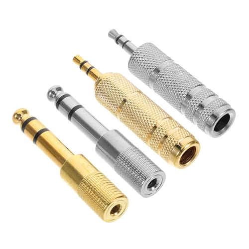 Yardwe 4 Stück Audio-adapter Zubehör Für Mikrofone Mikrofonzubehör Mikrofonadapter Adapter Für Mikrofonkonverter Metall Yardwe 4 Stück Audio-adapter Zubehör Für Mikrofone Mikrofonzubehör Mikrofonadapter Adapter Für Mikrofonkonverter Metall von Yardwe