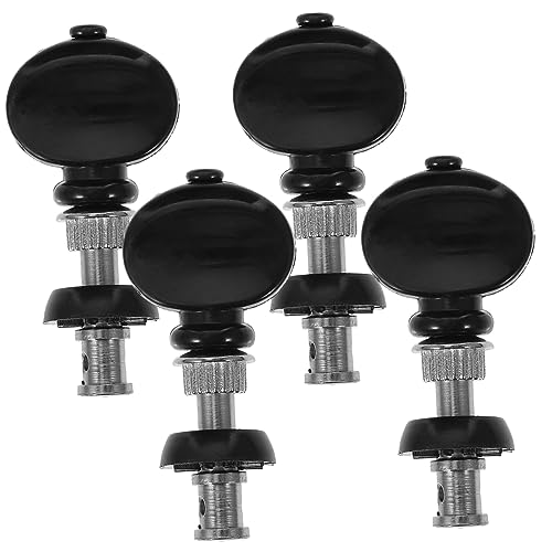Yardwe 4-teilige Schnur Ukulele -rotation Tuner Ukulele -maschinenköpfe Schlüssel Stimmgeräte Für Ukulele Heringe Reibungsstimmwirbel Für Ukulelen Les Anbindung Black Yardwe 4-teilige Schnur Ukulele -rotation Tuner Ukulele -maschinenköpfe Schlüssel Stimmgeräte Für Ukulele Heringe Reibungsstimmwirbel Für Ukulelen Les Anbindung Black von Yardwe