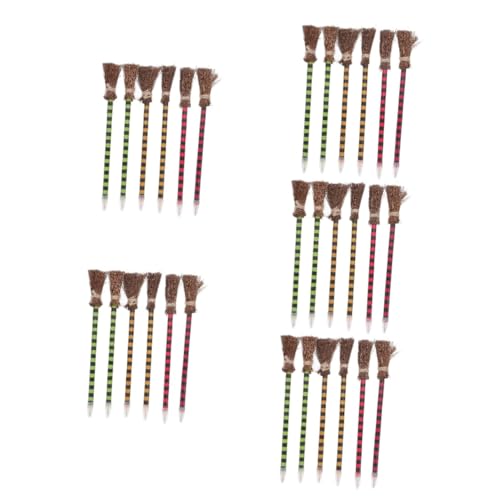 Yardwe 5 Sätze Hexenbesen-bleistift Favorisieren Stifte Für Hexenbesen Zauberstab Kleinkinder Hexenbesen Mini Partyzubehör Besenstifte Zum Malen Buche 6 Stück * 5 Yardwe 5 Sätze Hexenbesen-bleistift Favorisieren Stifte Für Hexenbesen Zauberstab Kleinkinder Hexenbesen Mini Partyzubehör Besenstifte Zum Malen Buche 6 Stück * 5 von Yardwe