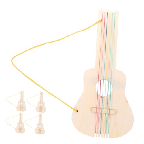 Yardwe 5 Stück unbemalte leere Holzgitarre Gitarre Und Akustikgitarre klein DIY-Musikinstrument herstellen Holzgitarre zum Bemalen unvollendete Holzgitarre Khaki Yardwe 5 Stück unbemalte leere Holzgitarre Gitarre Und Akustikgitarre klein DIY-Musikinstrument herstellen Holzgitarre zum Bemalen unvollendete Holzgitarre Khaki von Yardwe