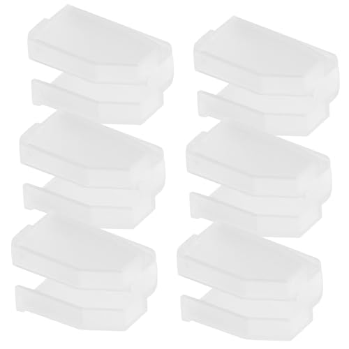 Yardwe 6 Stück Nadelschutzhüllen Für Plattenspieler Nadelschutz Stylus Stift Für Plattenspieler Tonabnehmerabdeckung Vinyl Plattenspieler – Vinyl Nadelabdeckung von Yardwe
