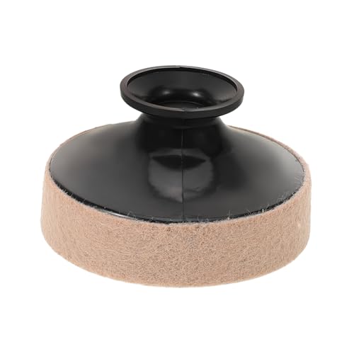 Yardwe Altsaxophon Schwach Altsaxophon Stumm Für Bot Dämpfung Saxophon-zubehör Saxophonstimme Stumm Saxophon-teile Saxophontraining Stumm Tenorsaxophon -schall Hole Pad Plastik Schwarz von Yardwe
